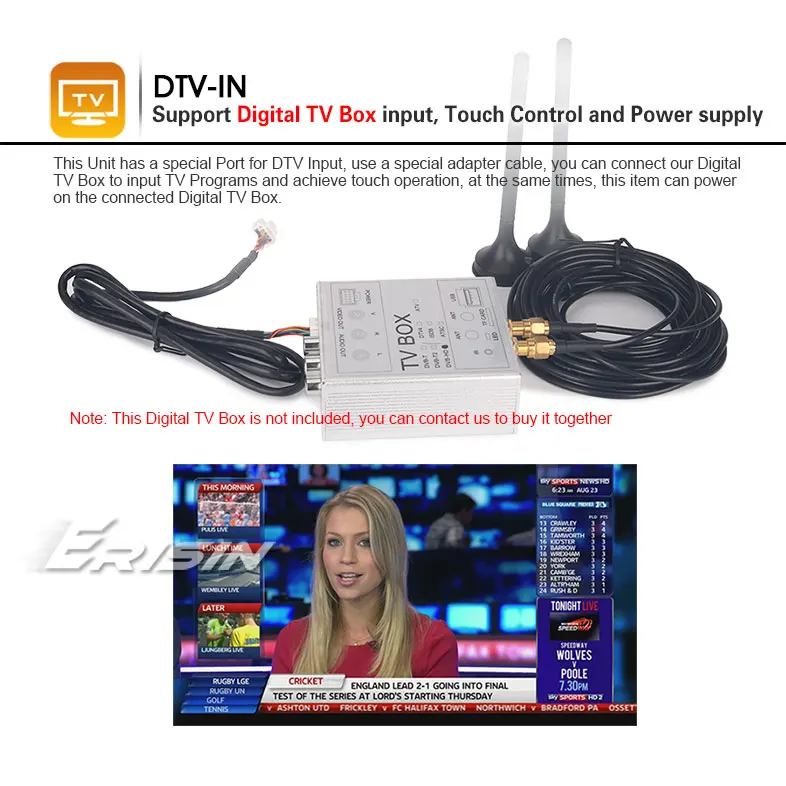 Sale Erisin ES8831FB 7" Android 8.0 Octa core 4G RAM Car DVD GPS Radio DVR DAB+ DVD for Frod Transit Focus Fiesta Kuga 18