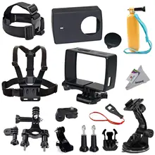Protecting Housing Body Case 15 in 1 Equipment Bundle for Xiaomi 4K/4K+/Yi Lite Motion Digicam 2
