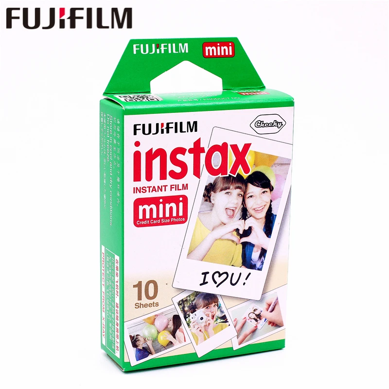 Fujifilm 30 листов instax ALICE+ белый край+ Радуга мгновенная пленка фотобумага для камеры Instax Mini 8 7 s 25 50 s 90 9 SP-1 SP-2