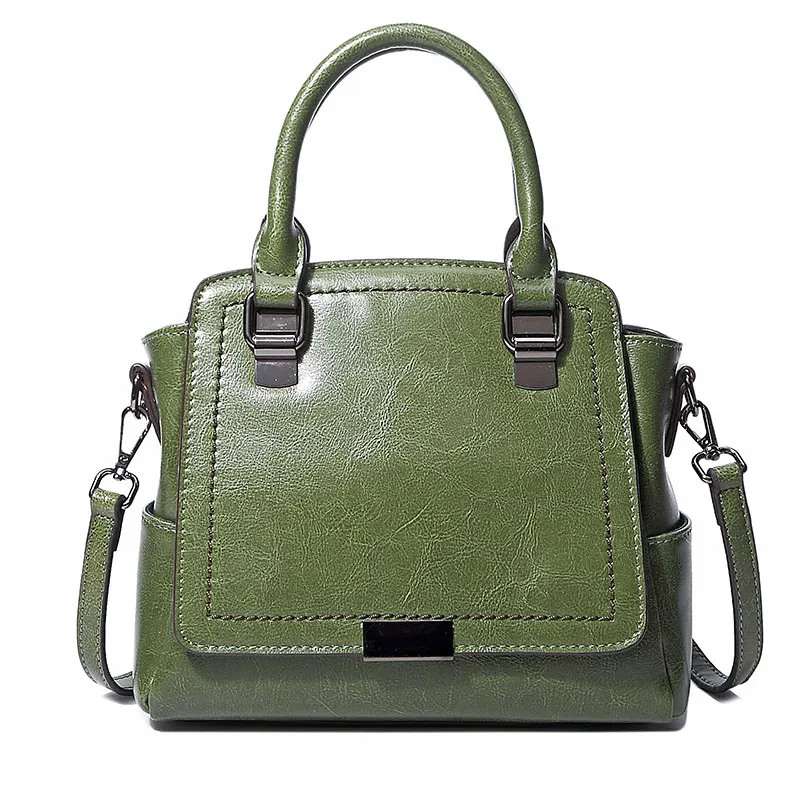 

Women's Handbag Famous Brand Handbags 2018 Luxury Handbags Structured 100% Genuine Leather Summer Female Bag