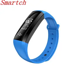Smartch bluetooth Smart Band M2S OLED дисплей браслет монитор сердечного ритма фитнес-трекер здоровья браслет для Android