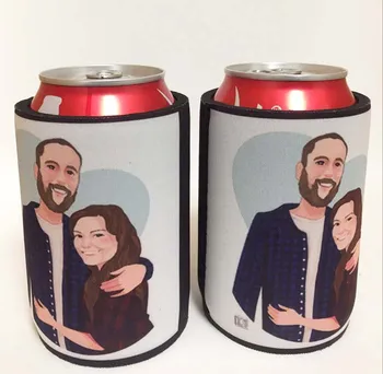 

Neoprene Stubby Holders With Customer LOGO Printing Thermo Bag Wedding Gift Customize Coolers Insulated Beer Sleeve For Cans