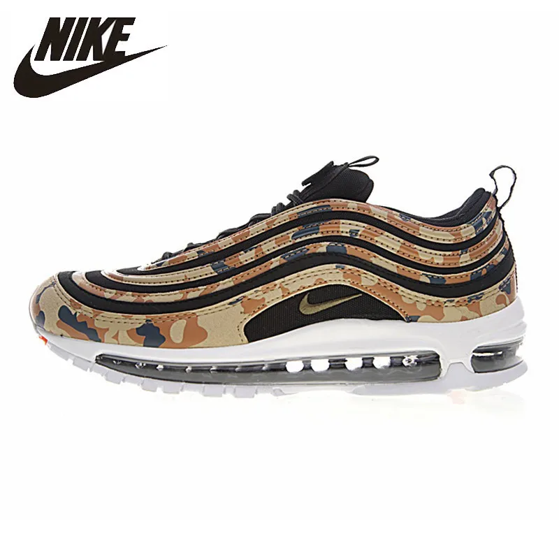 

Nike Air Max 97 Premium QS Men's Vintage Running Shoes Non-slip Wear Resistant Breathable Sneakers AJ2614-204 AJ2614-200