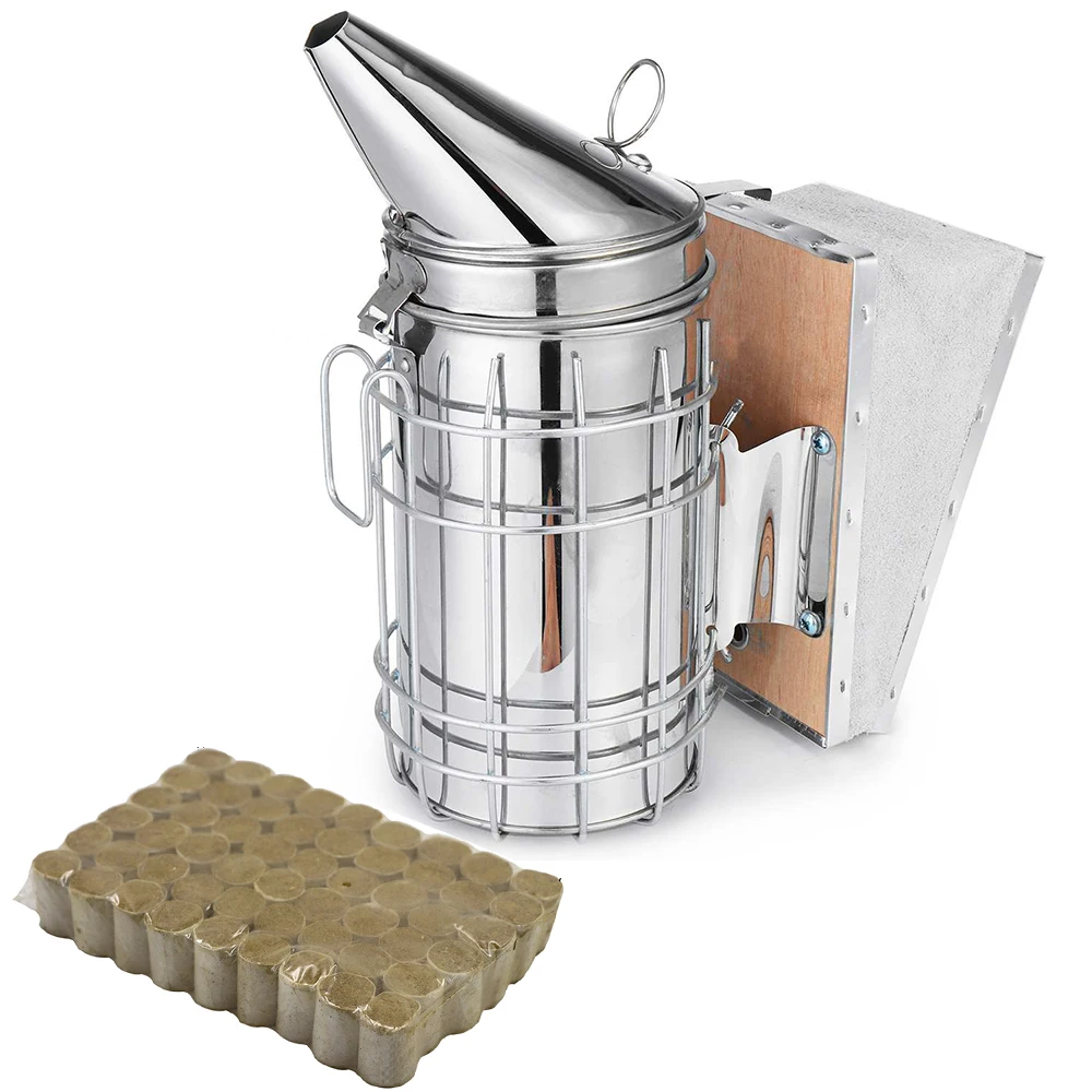 

One set apicultura kit bee beekeeping smoker the bomb smoke bombs generators smokers bees hives torches beekeeper beehive tools
