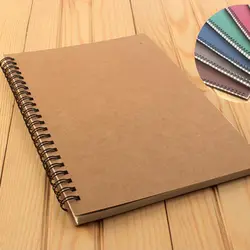 Бумага для поделок в стиле ретро катушки Тетрадь творческий Дневник простая рабочая тетрадь B5 домашнее задание канцелярские