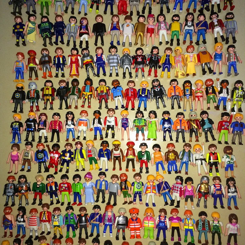 18 видов 7 5 см Playmobil набор принцесс куклы королевская банная камера и кровать с