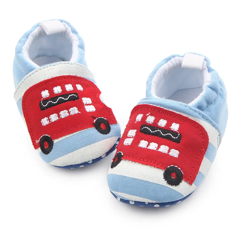 Мягкая обувь для маленьких мальчиков и девочек; тапочки для младенцев; Нескользящие тапочки для малышей; детская хлопковая обувь на плоской подошве с круглым носком; теплые зимние пинетки для детей