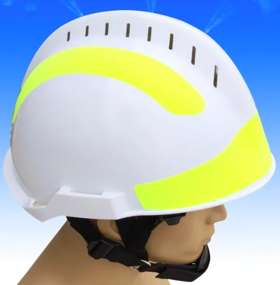 

ABS material fire rescue helmet ,f2 Rescue Helmet , White helmet used for fire fighting