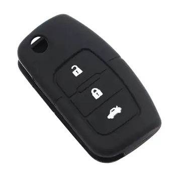 

50pcs Silicone Key Case Cover For Ford Fiesta Focus C-Max S-Max Kuga Mondeo Galaxy