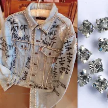 Patchs en strass et perles pour couture, 5mm, 1440 pièces, appliqués à coudre sur les vêtements bordas para costura