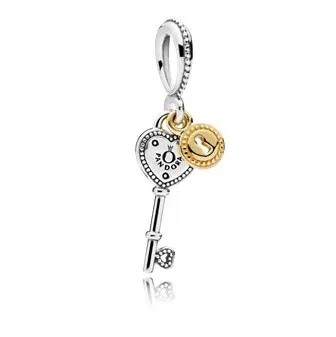 AIFEILI ожерелье DIY подходит для подарка Пандора браслет Европейский Шарм девушка личность цветок бисера Кулон Корона розовый