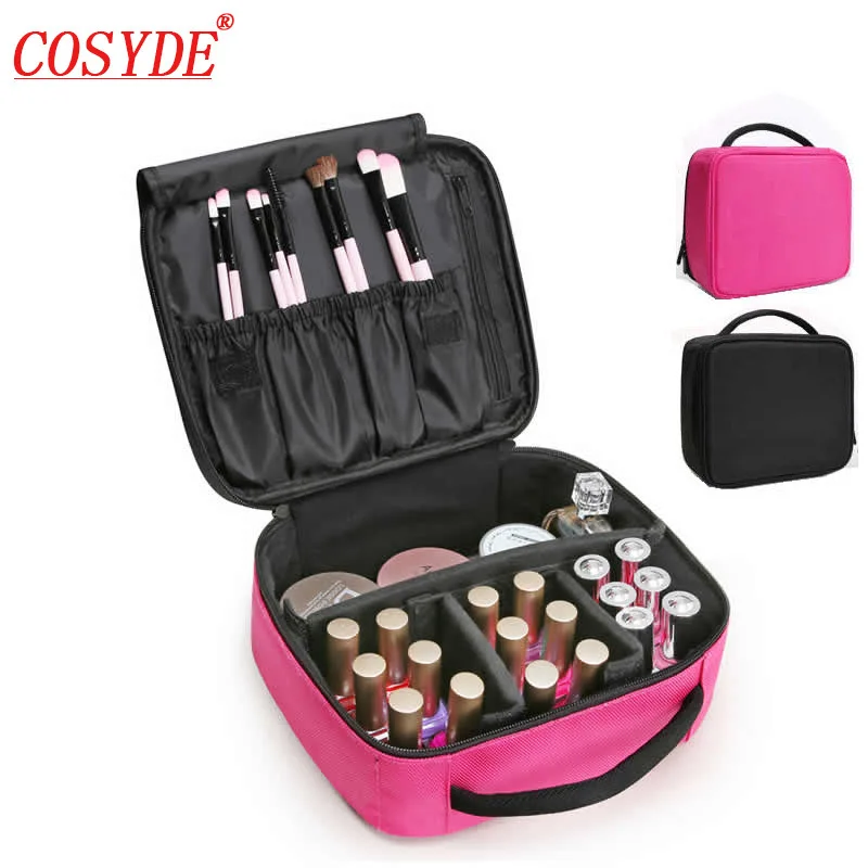 Women Professional Cosmetic Bag Large Waterproof Travel Makeup Bag