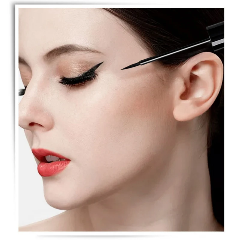 1PC Natural 5ml Quick Dry Eyeliner Liquid Long-Lasting Waterproof Smudge-Proof