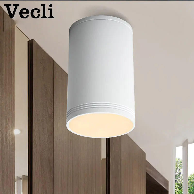 

LED Downlight Minimalist Modern Style Surface Mounted Ceiling Lamp for Living Room Bedroom Hallway Kitchen AC85-265V 7W