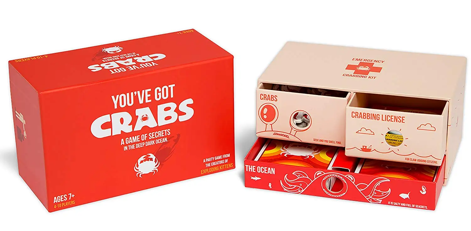

You've Got Crabs, You Have A Crab Board Adult Card Game