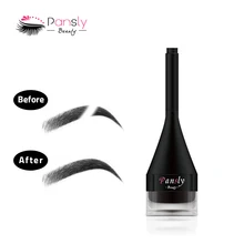 Pansly помадка 3D краска для бровей волоконный гель для помадки глаз бровей Ложные брови поддельные бороды оттенок наращивание волос Прямая поставка