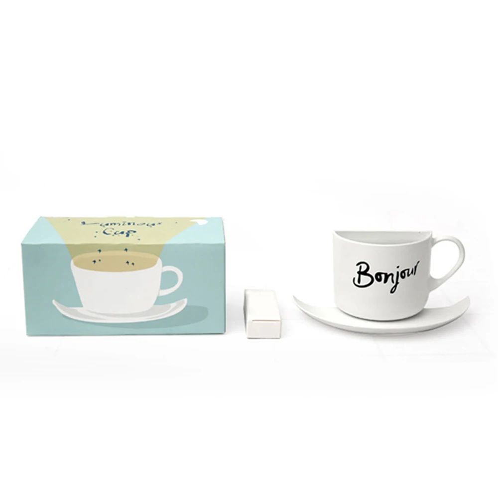 Coffee Cup DIY светодиодный ночник настольная лампа украшение дома USB зарядка