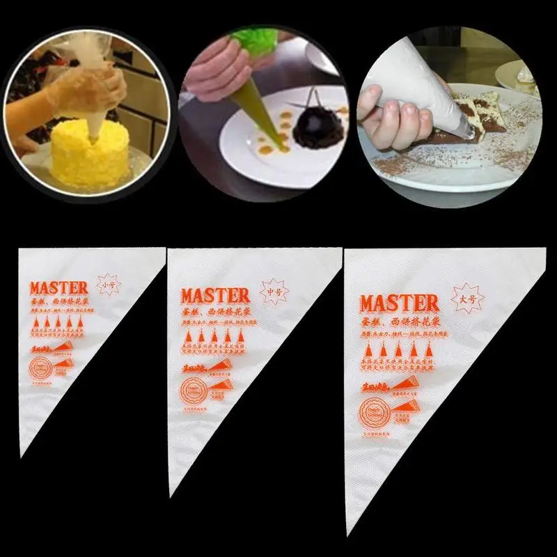 2019 100pcs/bag Disposable Piping Bag Icing Nozzle Fondant Cake New Arrival None Squeeze Bottles Plastic Dessert Tools 2019 100pcs/bag Disposable Piping Bag Icing Nozzle Fondant Cake New Arrival None Squeeze Bottles Plastic Dessert Tools
