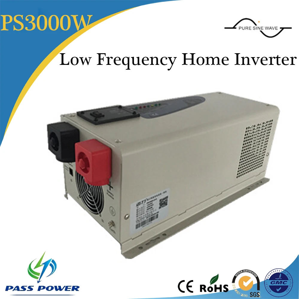 1000w 1500w 2000w 3000w 12/24/48VDC low frequency home use small power