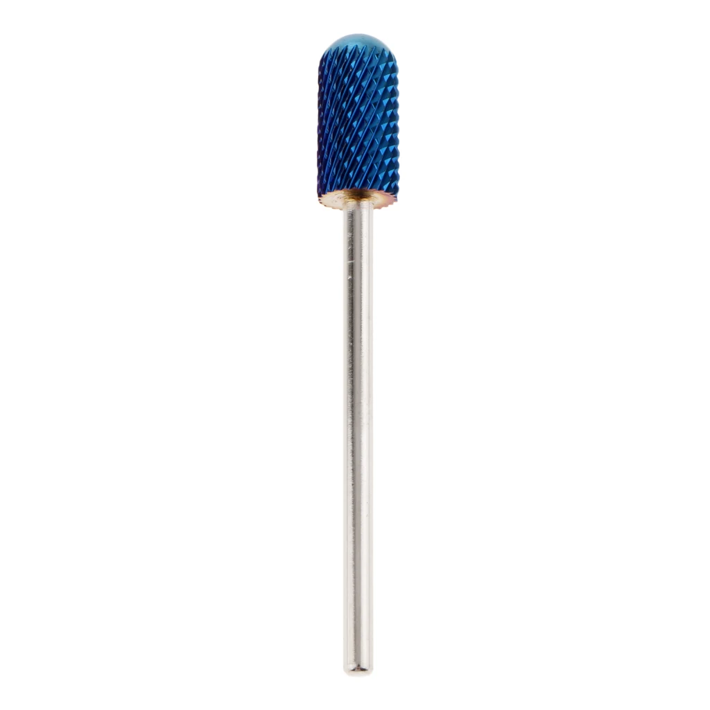 Carbide Rotary Nail Drill Bit with Smooth Round Top Nail Art Salon Manicure