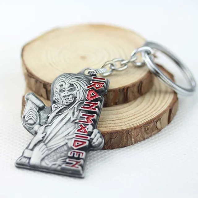New Arrival Silver/Bronze Death Logo Iron Maiden Charm Pendant