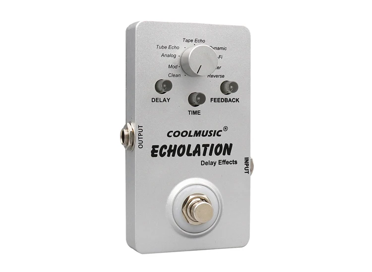 Coolmusic Digital Echolation Delay гитарная педаль с 9 эффектами