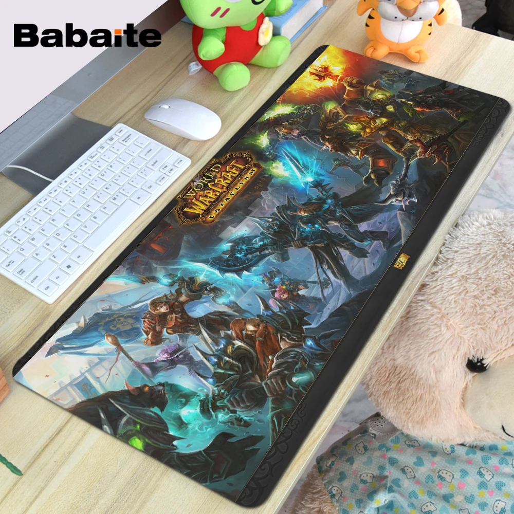 Babaite Super Large Size Optional Mouse Pad Natural Rubber Material