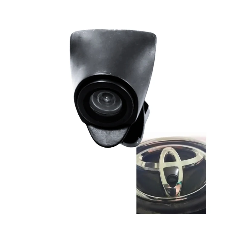 ccd night vision car front view font b camera b font for New Toyota Highlander 2