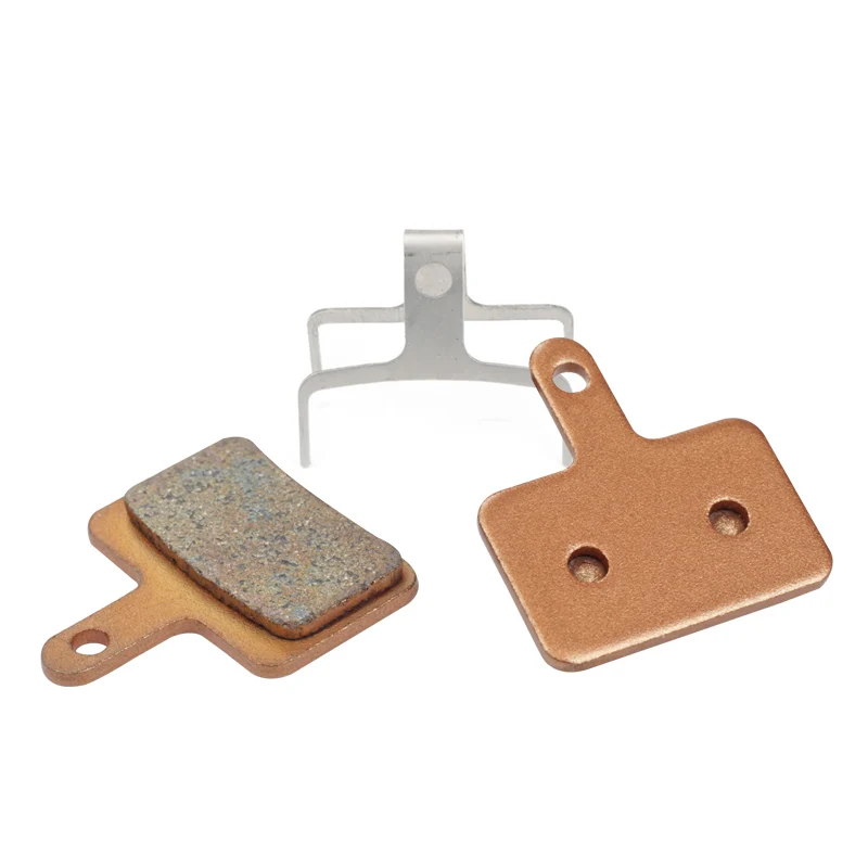 BIKEIN 2 пары спеченных дисковых тормозных колодок MTB для Shimano M375 M395 M416 M445 M446 M485 M495 M515