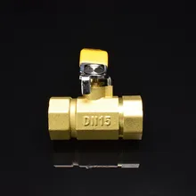 1 шт. толстый латунный/медный клапан водопроводной воды переключатель 1/" 3/4" " шаровой клапан без штока
