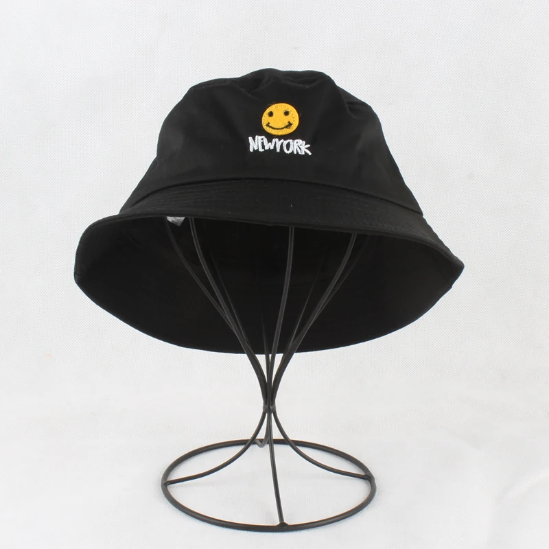 Панама с вышивкой для мужчин и женщин шляпа в стиле хип хоп летняя|bucket hat|bucket hat