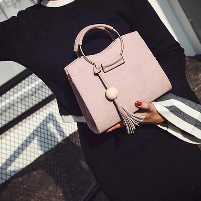 الأزياء بو الجلود المرأة حقيبة يد شرابة حقيبة كتف المرأة أعلى مقبض اليد حلقة معدنية Crossbody أكياس خمر حقيبة ساع الأزياء بو الجلود المرأة حقيبة يد شرابة حقيبة كتف المرأة أعلى مقبض اليد حلقة معدنية Crossbody أكياس خمر حقيبة ساع