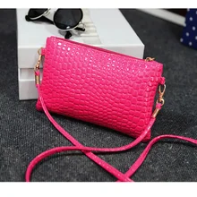Neue Mode frauen Umhängetasche Krokodilleder Kleine Tasche umhängetaschen Dame Geldbörsen und Handtaschen HG34
