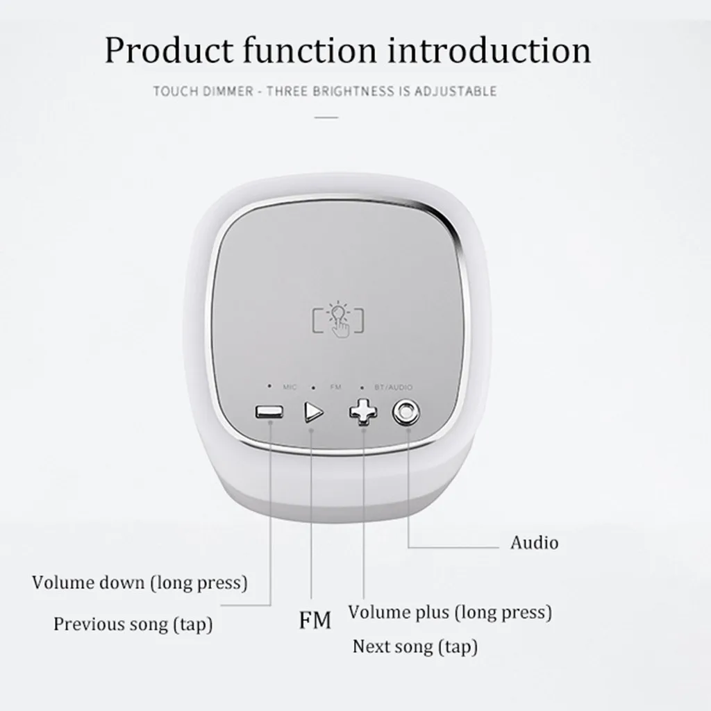 Беспроводной портативный bluetooth-динамик Мини светодиодный музыкальный аудио TF USB FM стереозвук Колонка для телефона Xiaomi Колонка для компьютера Z528