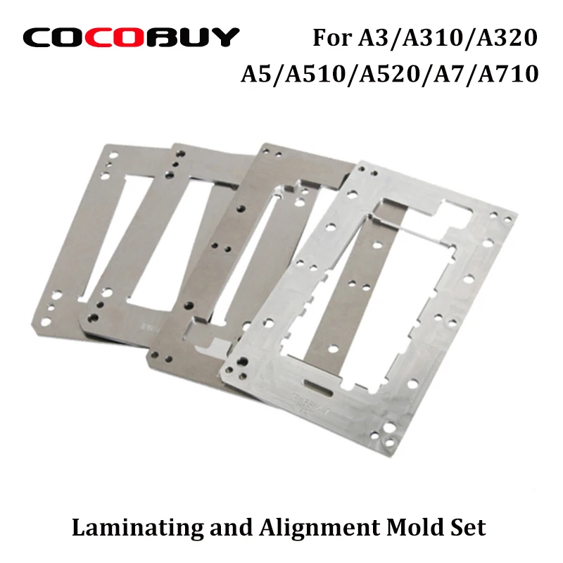 Ламинирования и форма для выравнивания Набор для samsung A300 A3 2016 A3 2017 A500 2016 A5 2017 A700 A7 2016 с ЖК-дисплей ламинатор