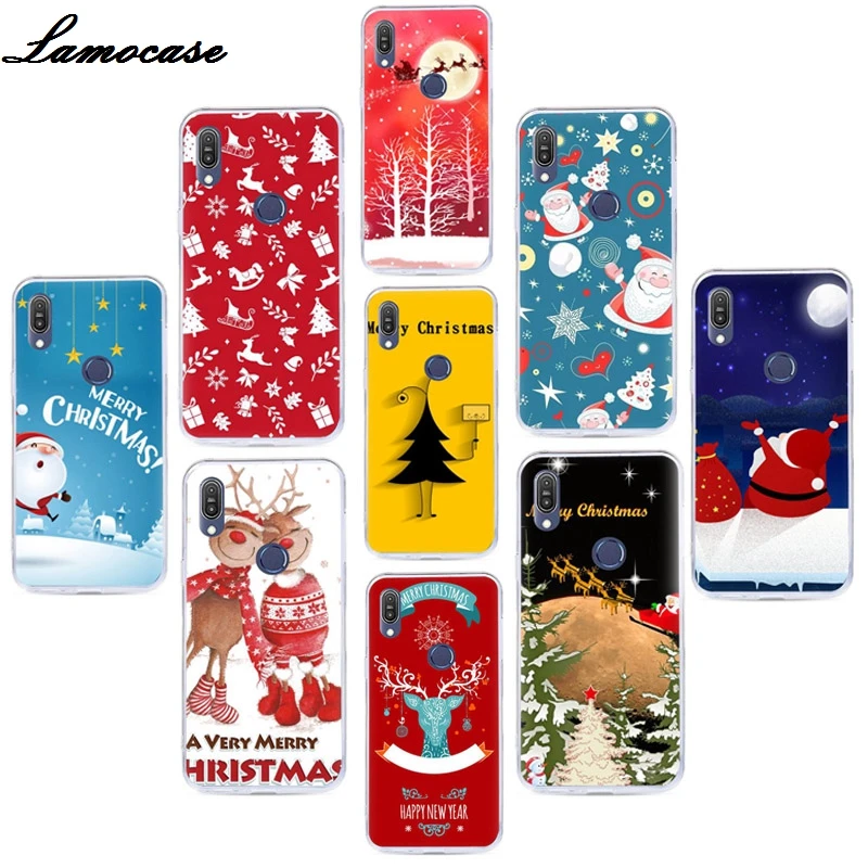 Чехол для Honor 8X 6 5 &quotс надписью&quot Merry Christmas &quot телефона Huawei X8 искусственная