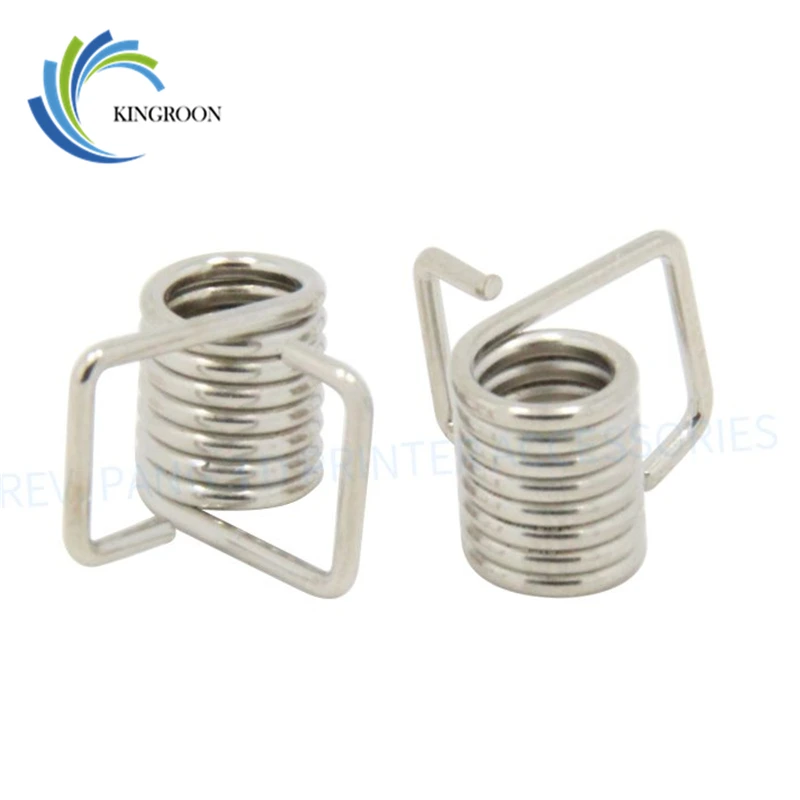 KINGROON 10 قطعة/الوحدة 3D الطابعة حزام قفل التواء الربيع GT2 2GT مؤقت اشتعال قفل التواء الربيع ل 3D طابعة Reprap أجزاء
