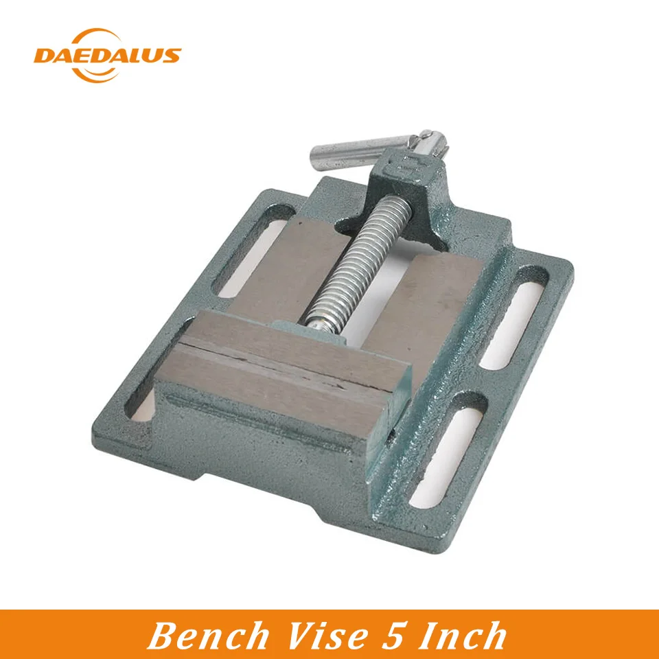 

Daedalus Multifunctional Vice Worktable Adjustment 5 Inch Manual Bence Vise Manual Clamp For Working Table Drill Milling Machine