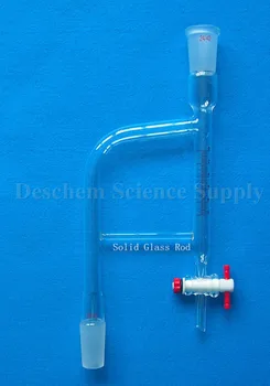 

10ml,24/40,Glass Distillation Receiver,Dean Stark Adapter W/PTFE Stopcock