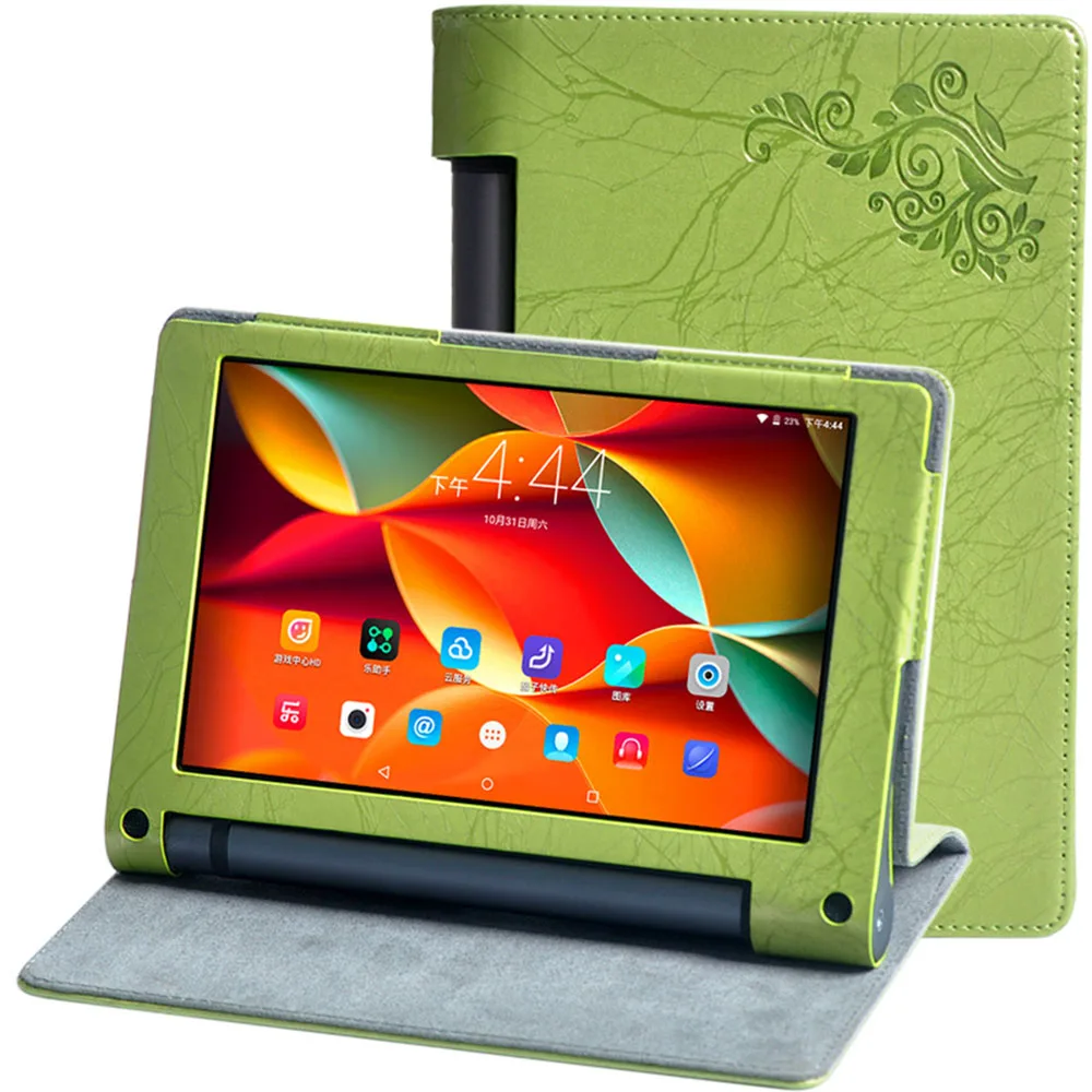 

Fashion Print Pattern PU leather Protective Folding Folio Case for Lenovo YOGA TAB 3 YT3-850 for 8'' Cover Case