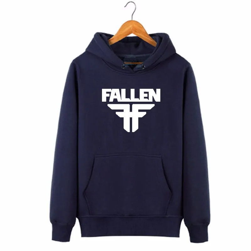 Горячее предложение! Распродажа! Fallen хлопок Harajuku толстовка мужская черная в высокое качество XXL с капюшоном мужские толстовки и свитшоты 3xl серый