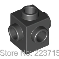 Brick 1x1 w 4 knobs DIY enlighten block brick part No 4733 20pcs Compatible With