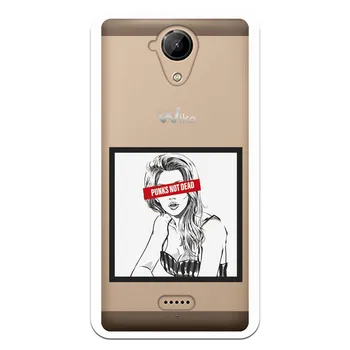 

Stand case costume drawing Punks Not Dead WP002 for Wiko U Feel Lite