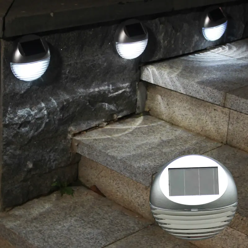 

2pcs LED Solar Light Outdoor Energy Power Garden Lawn Solar Panel Lamp Landscape Yard Path Transparent Scrub Light up and down