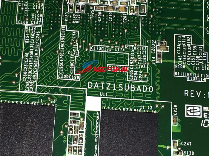 Плата разъемов для Toshiba Qosmio X505 видеокарта DATZ1SUBAD0 34tz1vb00i0 TESED OK
