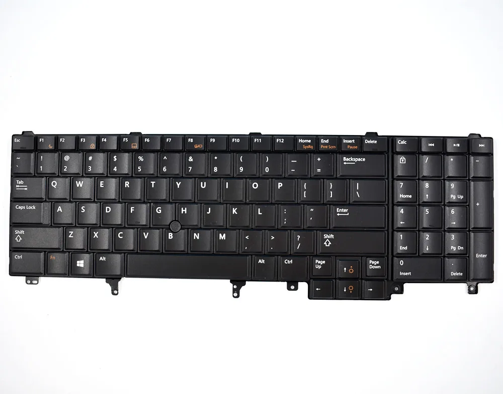 

Keyboard for Dell Latitude E6520 E6530 E6540 E5520 E5530 W10 key pointer