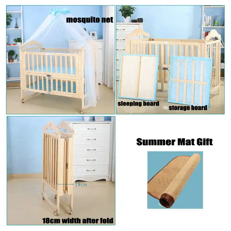 foldable cradle for baby