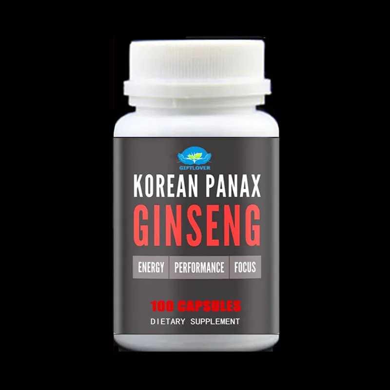 

100% Pure Red Korean Panax Ginseng Root Extract,Original,Extra Strength Ginsenosides - Improves Engery - Performance - Focus