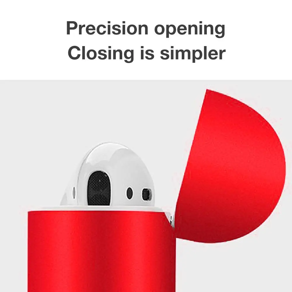 Для AirPods защитный чехол Bluetooth беспроводная гарнитура 0,8 мм ультра-тонкий силиконовый чехол для Airpods 1 2 серия зарядная коробка