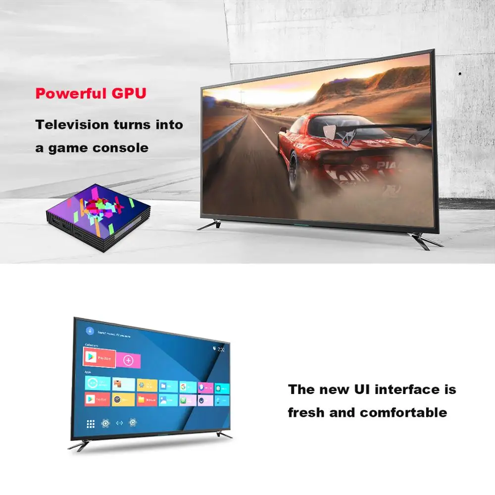 Приставка Смарт ТВ A95X Z2 PLUS Android Rockchip3318 4 + 64 ГБ 2 4/5 0 ГГц Wi Fi 4K 9 0|ТВ-приставки и